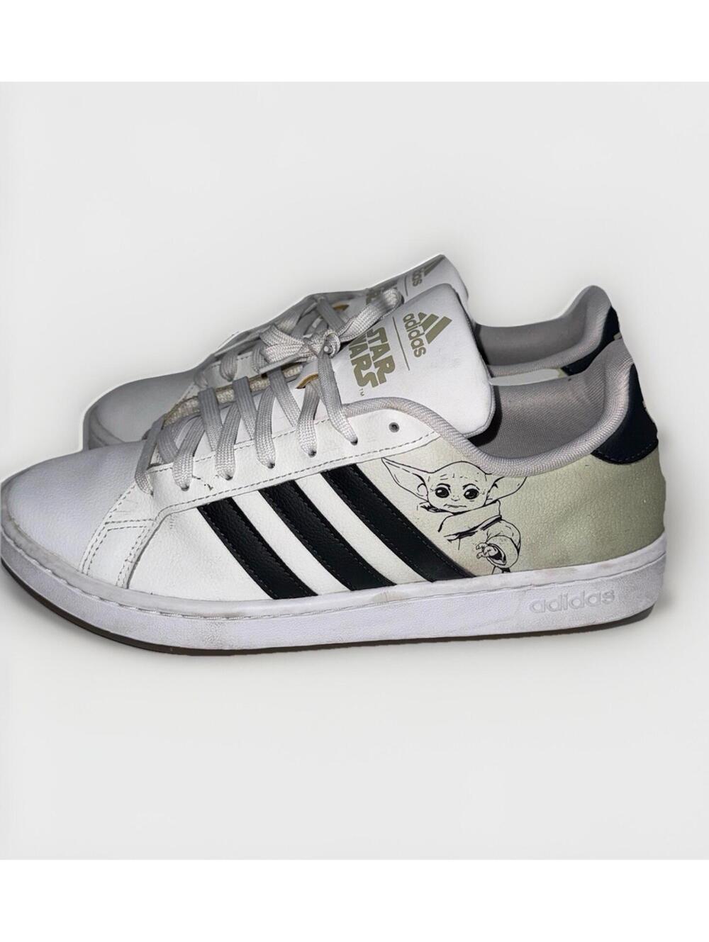 Size 11 - adidas Star Wars x Grand Court Baby Yoda